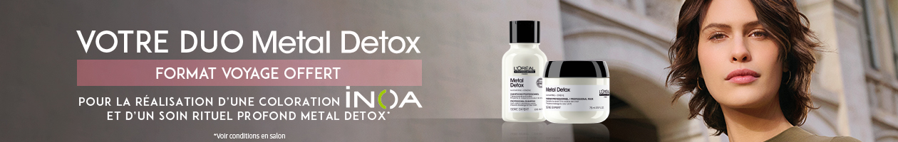 VOTRE DUO METAL DETOX FORMAT VOYAGE OFFERT*