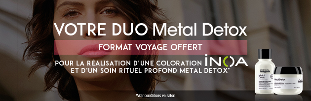 VOTRE DUO METAL DETOX FORMAT VOYAGE OFFERT*